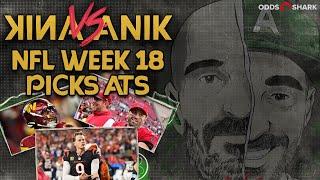  NFL WEEK 18 BEST BETS + NFL PLAYOFF SCENARIOS + HEAD COACH HOTSEAT | JON ANIK vs. JASON ANIK