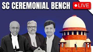 Justices K.M. Joseph, A. Rastogi, V. Ramasubramanian Retiring - SC Ceremonial Bench