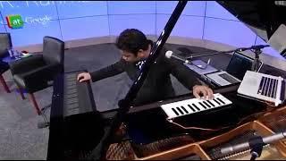 AR Rahman playing Bombay theme music  using Seaboard+piano