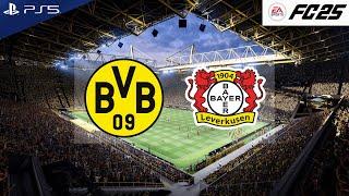 FC 25 - Borussia Dortmund vs Bayer Leverkusen | Bundesliga 24/25 | PS5