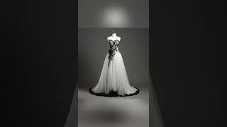 Elegant Contrast: Stunning Black & White Wedding Dresses | style scope studio