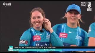 Amanda-Jade Wellington takes 5 wickets against the Heat