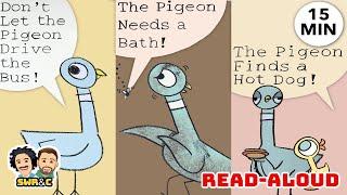  THREE PIGEON BOOKS! | Full Read-Aloud