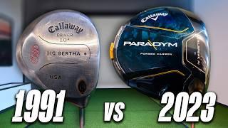 Different?: 1991 Golf Driver VS 2023 Driver (30 Year Test)