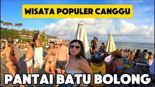 WISATA POPULER DI CANGGU | PANTAI BATU BOLONG BALI