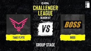 Take Flyte vs. BOSS - ESL Challenger League S47 - NA