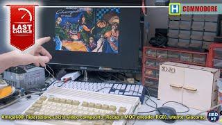 #Amiga600: Riparazione uscita video composito (Recap e MOD encoder RGB), utente: Giacomo