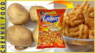 உருளைக்கிழங்கு இருக்கா ஐந்து நிமிடம் போதும் செய்ய | Potato Kurkure | Crispy Evening snack