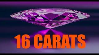 16 CARATS = 28 MILLION | MOST EXPENSIVE PURPLE DIAMOND | NV CHANNEL | RARE FANCY DIAMONDS | RICH PPL