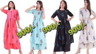 Kurti palazzo sets for summer 2019, ONLINE SALE OF SUMMER COOL COTTON KURTIS