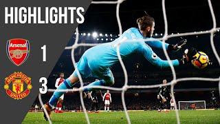 Arsenal 1-3 Manchester United | Premier League Highlights (17/18) | Manchester United