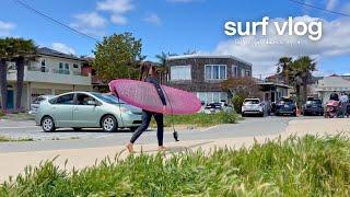 surfing in santa cruz vlog ‍️ | surfer girl diaries ep. 4