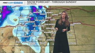 Steamboat Springs will see largest snow accumulations with weekend Colorado snow event