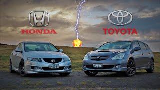 Toyota Caldina GT-Four vs Honda Accord Type S