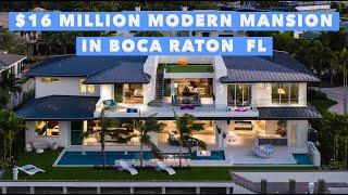 $16 Million Modern Mega Mansion in Boca Raton Florida - DroneHub