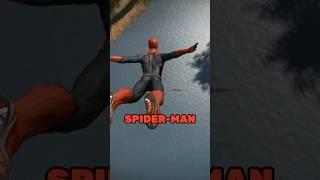 What happens when you dive into the Central Park lake in the Spiderman games? #spiderman2ps5