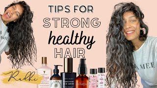 Hair Care Tips - FOR HEALTHY STRONG HAIR + FASTER HAIR GROWTH