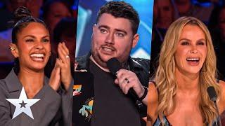 Watch Comedian Kevin Finn Perfect BRITISH Accent Impressions! | BGT 2024