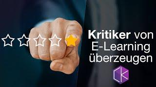 Praxistipp E-Learning - Kritiker von E-Learning überzeugen