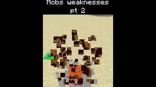 Mobs weaknesses that u don't know 