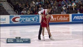 2017 US Nationals - Denney / Frazier SP NBCSN HD