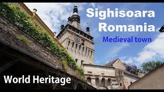 Sighisoara, Brasov, Prejmer Fortified Church, and Biertan Fortified Church in Romania in 4k