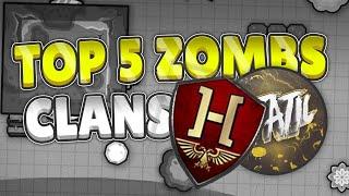 Top 5 Most *INSANE* Clans Ever (zombsroyale.io)(Clans Top 5 Week 5 Season 2)