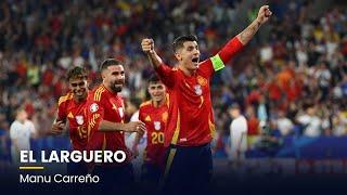 EL LARGUERO: VICTORIA Y BAÑO DE LA SELECCIÓN ESPAÑOLA ANTE ITALIA (20/06/2024)