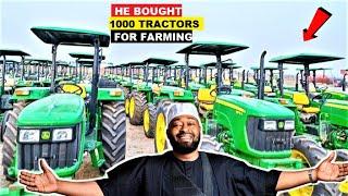 HE BOUGHT 1000 TRACTORS FOR MECHANIZED FARMING IN NIGER STATE NIGERIA. WATCH