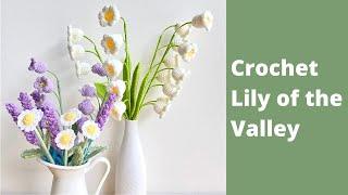  Crochet Liy of the Valley Flowers | Crochet Flower Bouquet