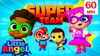 Super Kids To The Rescue | Little Angel | Dance Party Songs 2024  Sing and Dance Along 