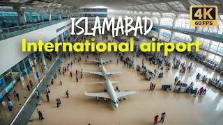  The MOST STUNNING Islamabad International Airport Walking Tour in 4K 60FPS