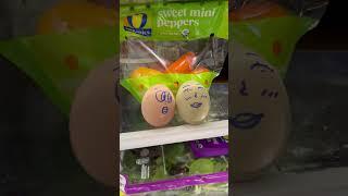 LABELING HARD BOILED EGGS  #eggs #funnyshorts #homestead #boiledeggs #snacks #funfood #shorts