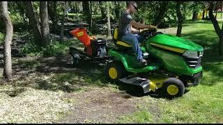 Crary® Bear Cat® CH4420 4-Inch Chipper in Action