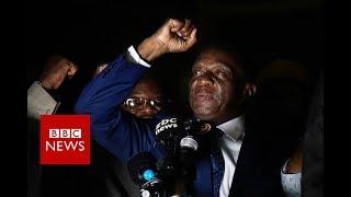 Zimbabwe's Mnangagwa: I was going to be eliminated - BBC News