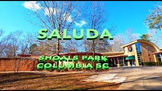 4K SALUDA SHOALS PARK COLUMBIA SOUTH CAROLINA DRIVE AND WALK