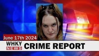 NEWTON WOMAN FACES FELONY METH CHARGE | WHKY News -- Crime Report: Monday, 06/17/2024