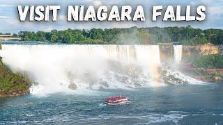 Niagara Falls - America's Oldest State Park! - Maid of the Mist Cruise + Cave of the Winds!