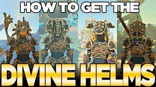 How To Get the Divine Helms with Champions Amiibos in Breath of the Wild | Austin John Plays
