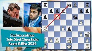 Carlsen's SHOCKING Tata Steel Chess India Rapid & Blitz 2024 Performance