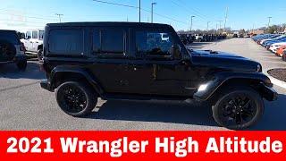 2021 Jeep WRANGLER UNLIMITED HIGH ALTITUDE 4X4 Walk Around