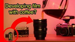 develop film with coffee