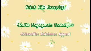 Drink Milo Everyday! (Health Propaganda)