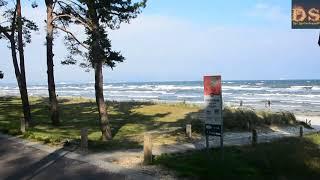 Strandpromenaden Spaziergang von Binz nach Prora