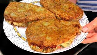 Fried eggplant tastes better than meat: A Turkish family taught me this. Nobody knows this recipe!