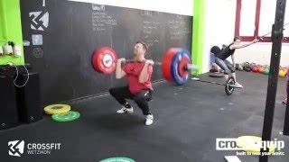 CrossFit Wetzikon - Tom Hölzl Cleaning 150/160/165kg