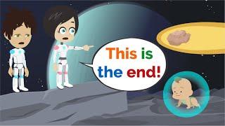 This is the END... | Basic English conversation | Learn English | Like English