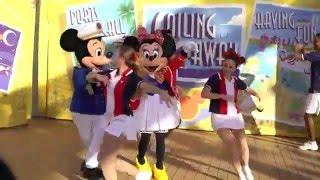 4K sail away deck party Disney Cruiseline Disney Fantasy