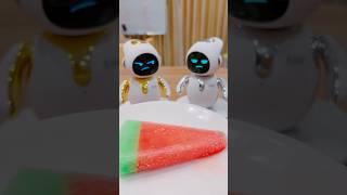 Eilik silver and eilik golden ice cream battles #eilik #energizelab #robot