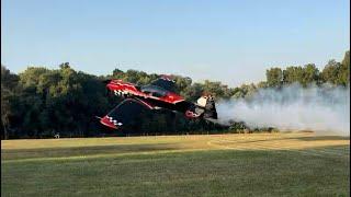 Spraying for mosquitoes 